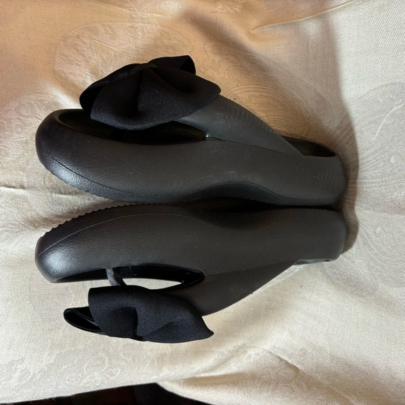 BOW Pillow Kawaii Front Toe Post Cushion Shibusa Style Slip On Sandals NWOT - Picture 4 of 10